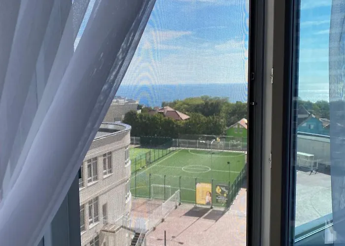 аркадія шикарний вид моря 45перлина Apartmán Oděsa